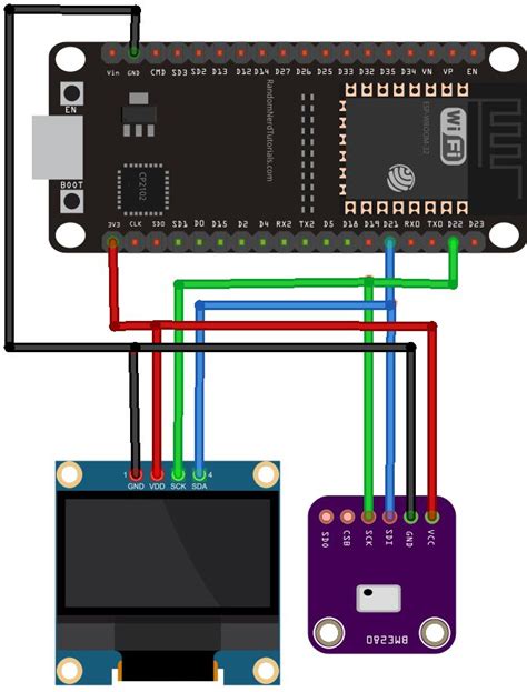 Esp32 I2c Communication Set Pins Multiple Bus Interfaces And Peripherals Random Nerd