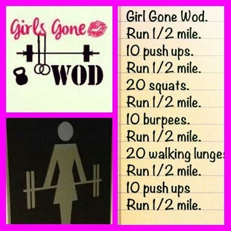 Perfect Girl Wod Wod Workout Crossfit Workouts Treadmill Workouts