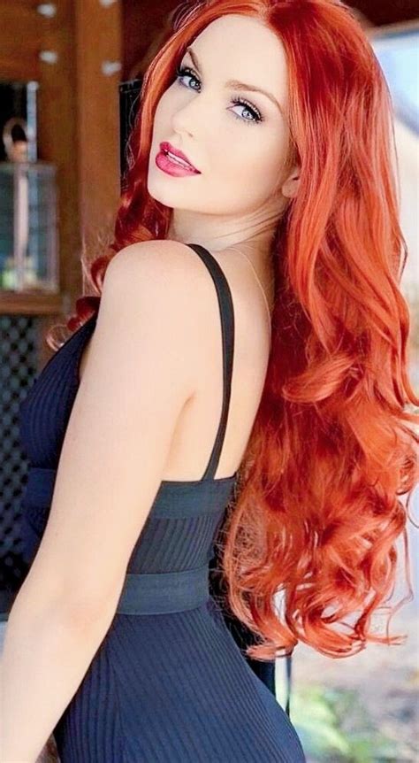 Red Haired Beauty Beauty Girl Hair