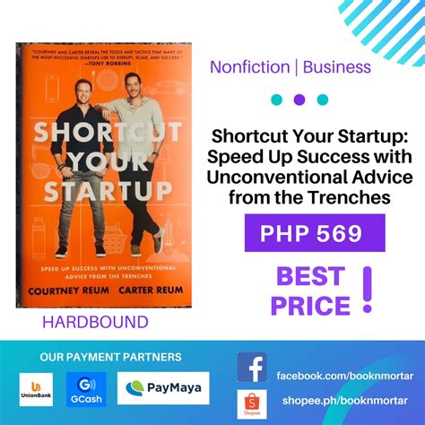 shortcut your startup speed up success with unconventional advice from the trenches shopee