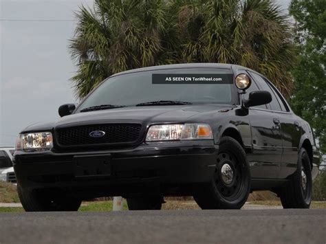 2007 Ford Crown Victoria Police Interceptor P71 Black Florida Reconditioned