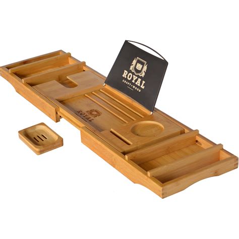 Bathtub caddy bathtub tray bath trays bath tub reclaimed barn wood rustic wood rustic bathtubs wood tub room wall tiles countertop backsplash storage tubs sink accessories room paint colors best bath room interior. Luxury Bathtub Caddy Tray - Natural Color - ROYAL CRAFT ...