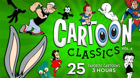 Watch Cartoon Classics Vol 1 25 Favorite Cartoons 3 Hours Prime