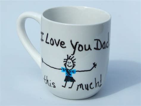 Diy Painted Fathers Day Mugs This Ole Mom