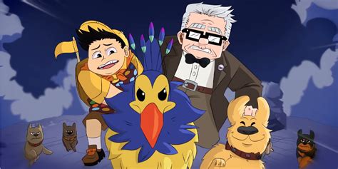 Pixar Reimagines Up As An Action Packed Anime