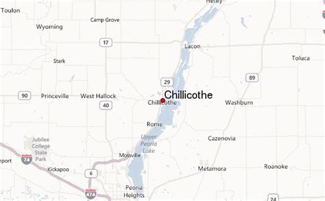 Chillicothe Ohio Zip Code Map Map