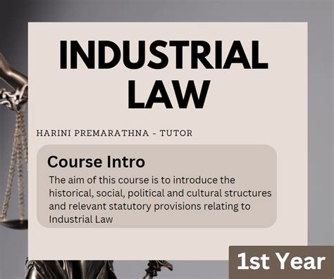 Industrial Law Online Law Master