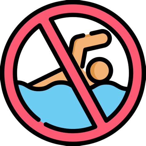 No Swimming Sign Unless Lifeguard 12x18 Inch