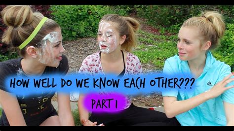 How Well Do We Know Each Other Whipped Cream Edition Pt 1 YouTube