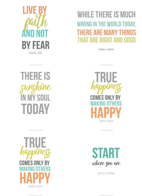 Some Inspiring Quotes To Download As Free Prints