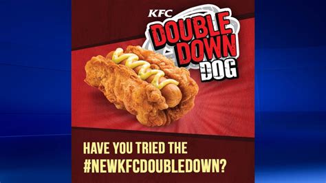 Kfc is making headlines for the latest addition to their menu: KFC's Double Down Dog goes viral on Twitter | CTV News