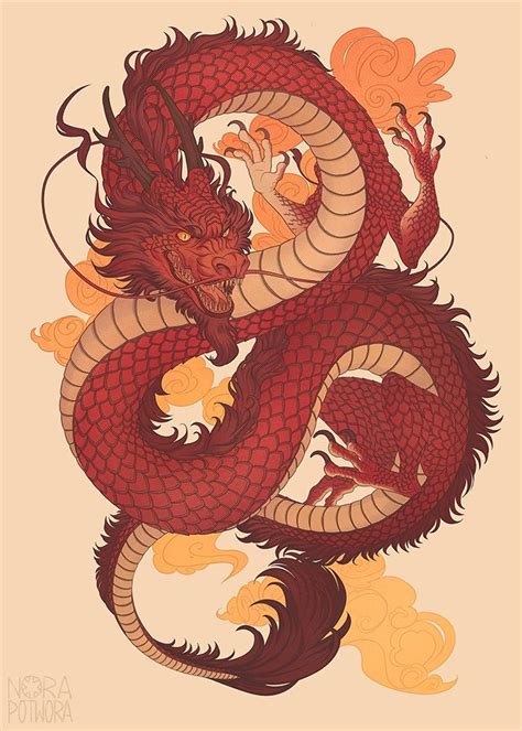 C Chinese Dragon Japanese Art Dragon Artwork Dragon Art