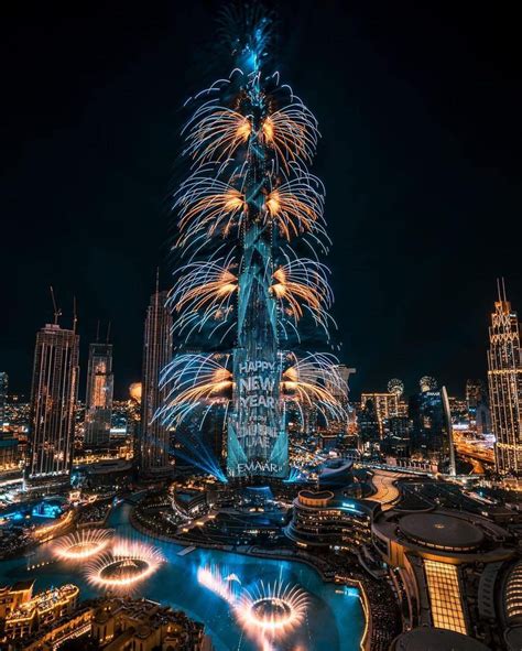 New Years Eve Fireworks In Dubai