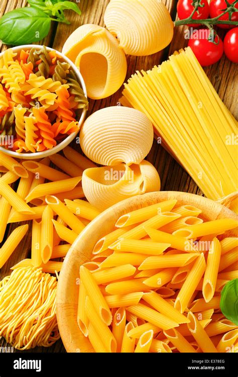 Types Of Dried Pasta Hi Res Stock Photography And Images Alamy