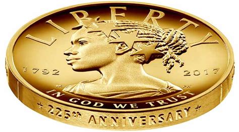 In A First New Us 100 Gold Coin To Depict Lady Liberty