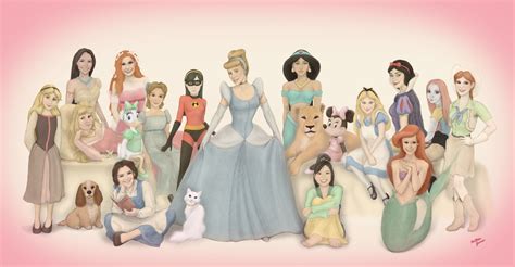 Disney Girls Disney Fan Art 1351218 Fanpop