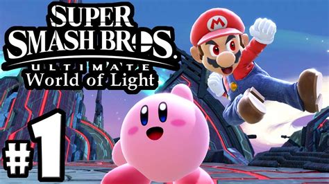 Super Smash Bros Ultimate World Of Light Part 1 Spirits Intro Switch Story Gameplay