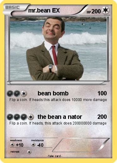 Pokémon Mr Bean Ex 2 2 Bean Bomb My Pokemon Card