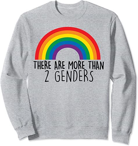 Amazon There Are More Than Genders Gender Identity Love Rainbow