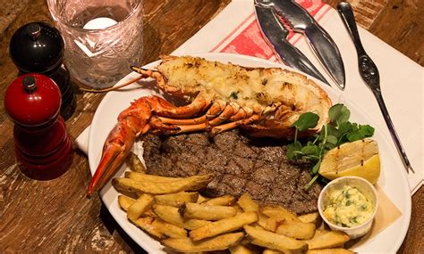 Cooking this classic steak and lobster dinner is easier than you would imagine. Steak and Lobster Meal for Two - 28 West Bar & Grill | Groupon
