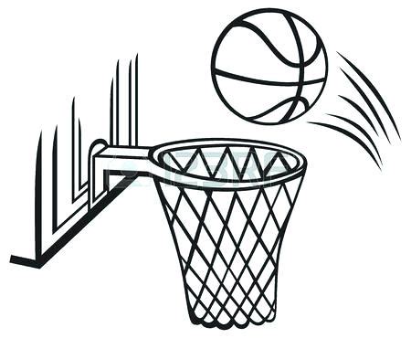 Basketball Court Coloring Page At Getcolorings Free Printable