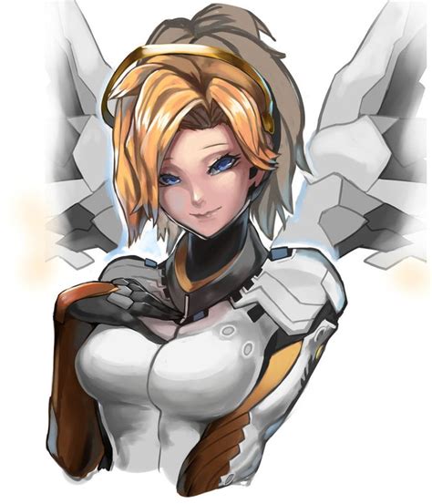 Pin By Leiviosa On Awesome Sci Fi Fantasy Art Overwatch Fan Art Overwatch Mercy Overwatch
