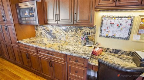 Magma Gold Kitchen Granite Countertops