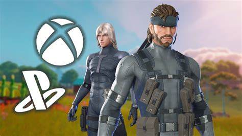 Solid Snake Drops Into Fortnite But Raiden Is Also Along For The Ride