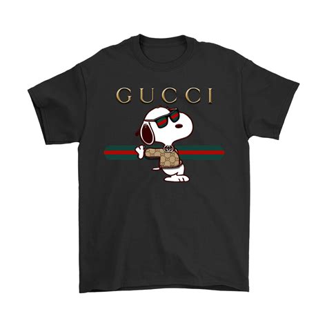 Gucci Stripe Snoopy Stay Stylish Shirts The Daily Shirts Stylish