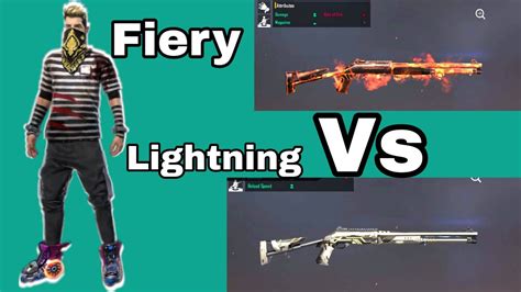 Fiery M1014 Vs Lightning M1014 Shotgun Garena Free Fire Youtube