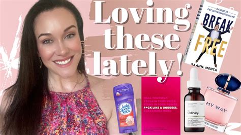 Products I Am Loving Right Now For The Body Mind Youtube