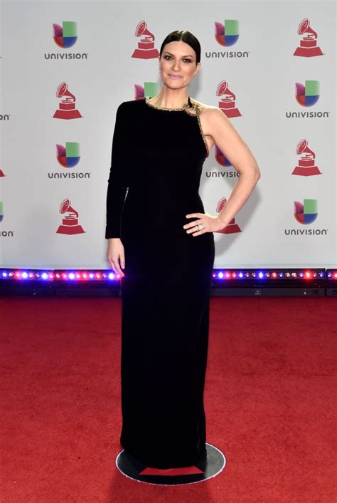 Laura Pausini Attends The 19th Annual Latin Grammy Awards At Mgm