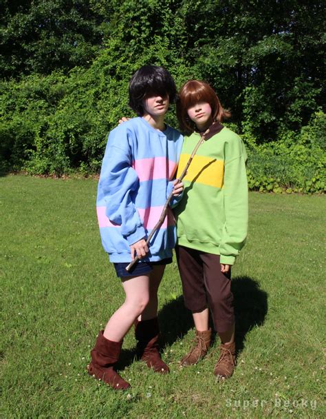 Frisk And Chara Cosplay 1 Idk By Superbecky On Deviantart