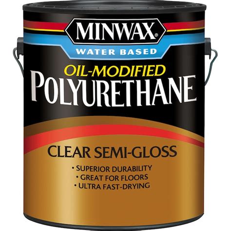 Minwax Oil Modified Clear Semi Gloss Oil Modified Polyurethane 1