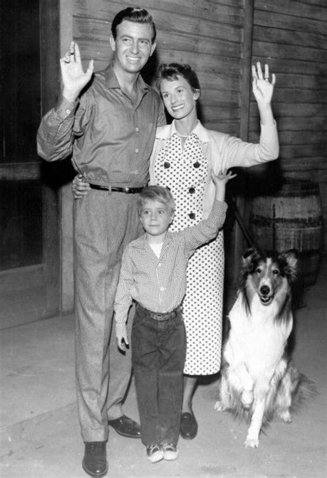Lassie 1957 Cast Photo Lassie 1954 Tv Series Jon Shepodd And