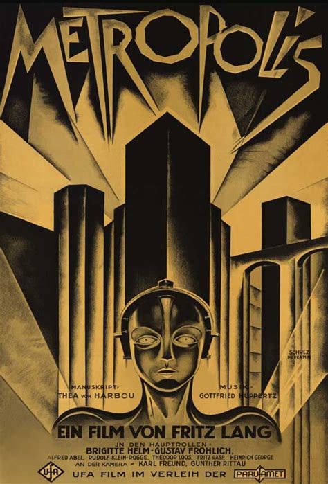 Metropolis Art Deco Posters Metropolis Poster Poster Art