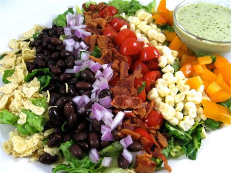 It would be easy to split it four ways and eat how to make low carb mexican casserole. Mexican Style Cobb Salad, So Deliciously Satisfying and Low in Calories | Food recipes, Cobb ...