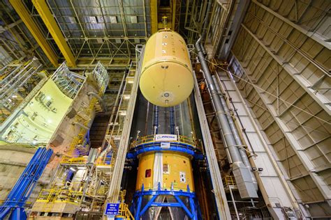 Nasa Joins Two Major Artemis Ii Core Stage Structures Space Flight Orion Spacecraft Space