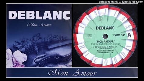Deblanc Mon Amour Extended Version 1987 Italo Disco Eurobeat High