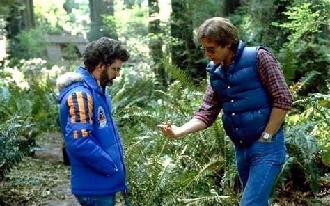 Harrison Ford And George Lucas Behind The Scenes Star Wars Trilogy