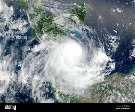 Satellite View Hurricane In Planet Earth Elements Of This Image