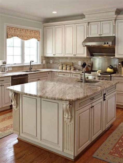 Bring Home The Timeless Beauty Of White Antique Kitchen Cabinets