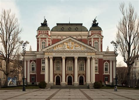 The Ivan Vazov National Theatre Located In The Centre Of Sofia Is The