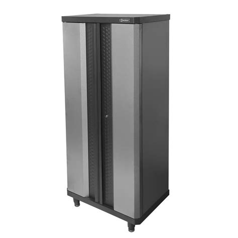 These garage cabinets are of industrial strength, perfect for home or industrial use. Kobalt 30-in W x 72.37-in H x 20.5-in D Steel Freestanding ...