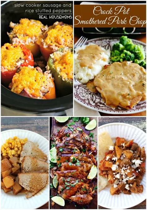 Here's how you can easily make the best breakfast, lunch, dinner, and dessert meals in a crock pot. 25 Easy Weeknight Crock Pot Dinner Recipes ⋆ Real Housemoms
