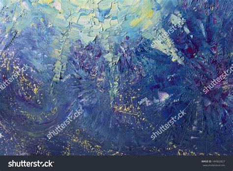 Abstract Painting Oil Paints On Canvas Stock Photo 184902827 Shutterstock
