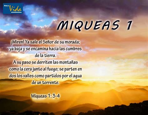 Miqueas 1 Versos Biblicos