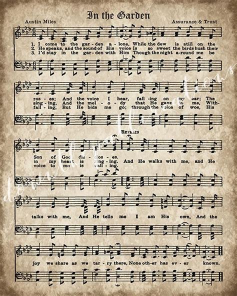 Pdf Free Printable Hymn Sheet Music