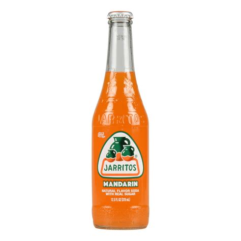 Jarritos Mandarin Soda 125 Fl Oz
