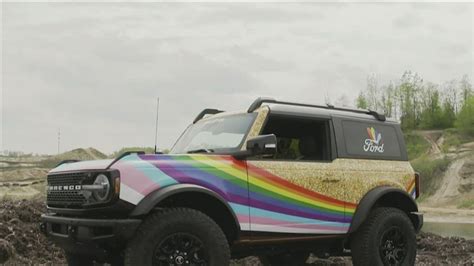 Ford To Unveil Pride Bronco In Memphis At Pride Fest Youtube